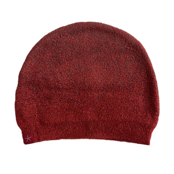 Barefoot Dreams Accessories - Barefoot Dreams CozyChic Lite Confetti Beanie in Crimson-Rosewood NWT One Size